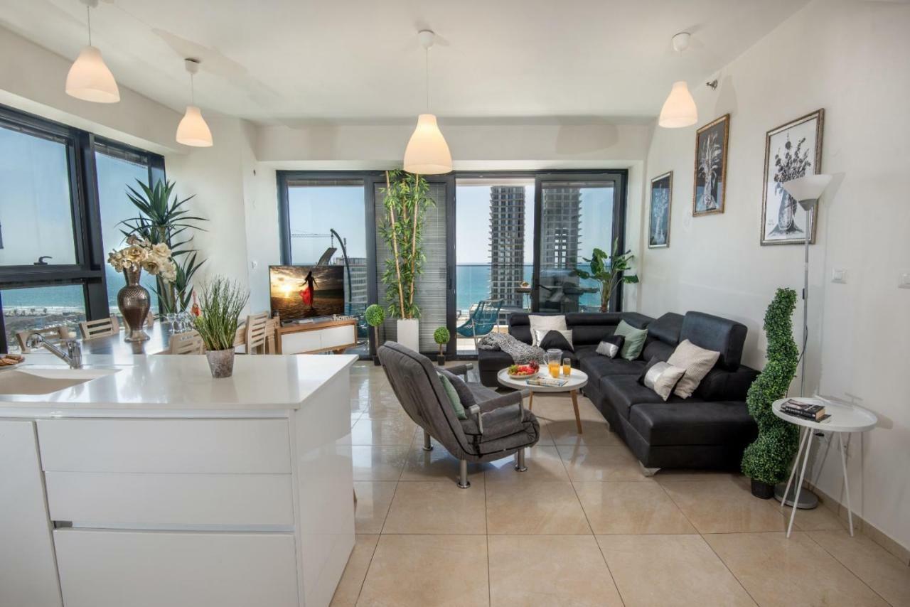 Bat Yam Luxery 5Br Sea View Suite Eksteriør billede