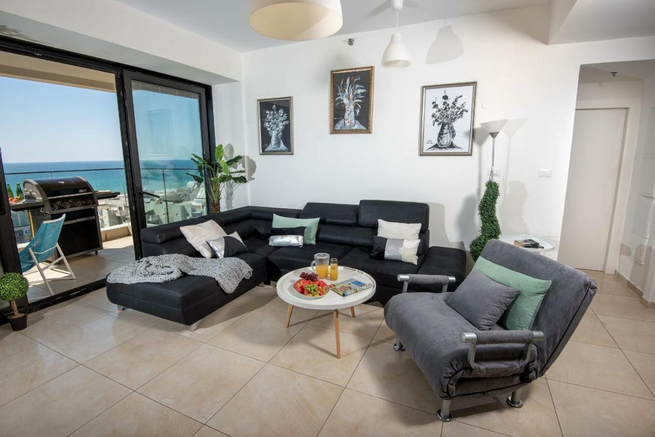 Bat Yam Luxery 5Br Sea View Suite Eksteriør billede