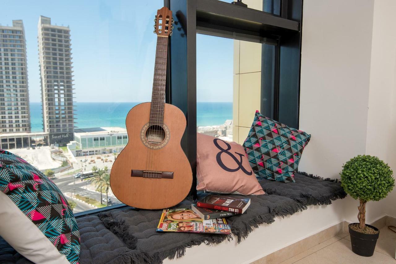 Bat Yam Luxery 5Br Sea View Suite Eksteriør billede